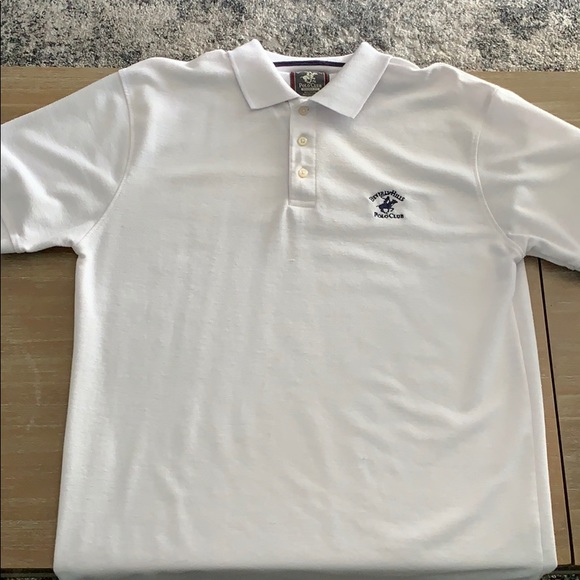 Beverly Hills Polo Club Other - Crisssssppp white polo....from polo.